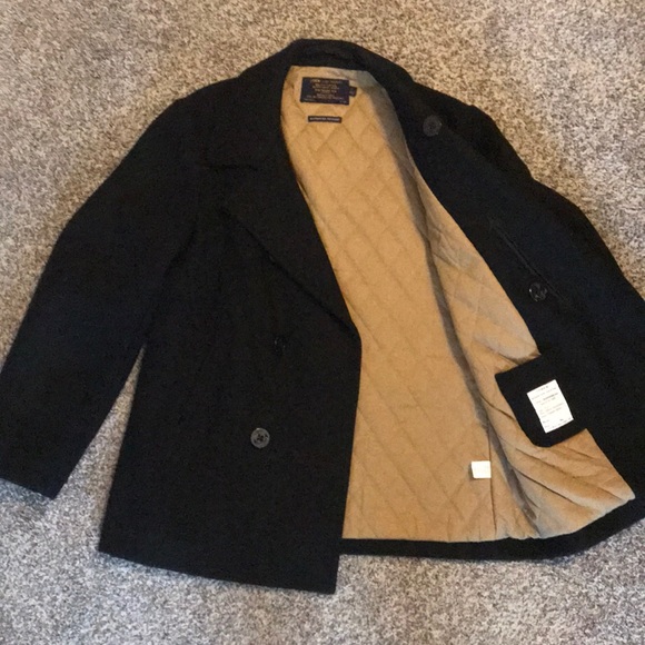 J Crew Bayswater Peacoat L - Picture 4 of 4